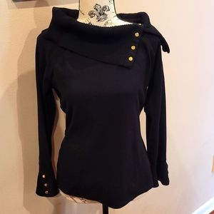 Rafaella Sweater Black